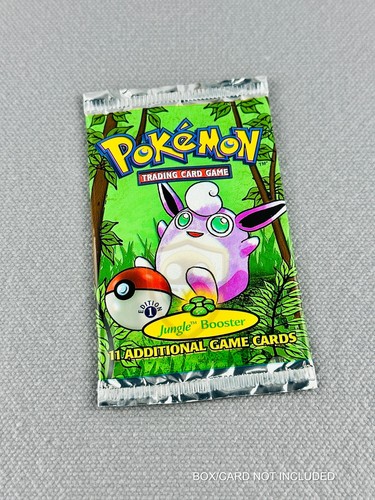 Pokemon bustina jungle - jungle, 1st