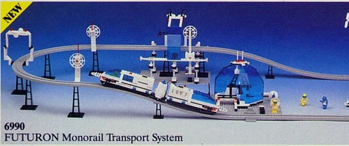 Lego 6990 monorail space - lego,