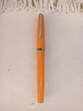 ANTICA PENNA STILOGRAFICA ANNI 70 PELIKAN GERMANY GIALLO ARANCIO