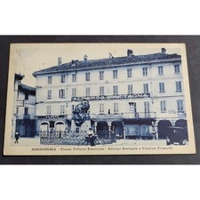 Cartolina Borgosesia - Piazza