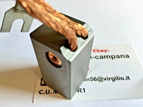 Due spazzole carbone motore - carbone,