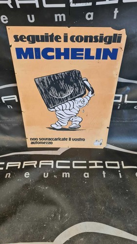 Insegna vecchio logo michelin - logo,
