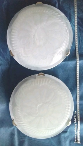 Coppia plafoniere tonde - coppia,