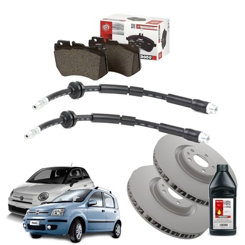 Kit freni anteriori dischi - freni,
