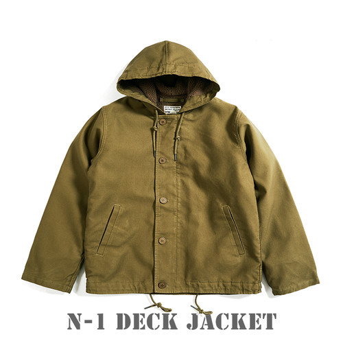 Usn navy deck jacket uomo - n1,
