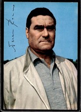 Cartolina Nereo Rocco Milan con autografo stampato ufficio Stampa Milan