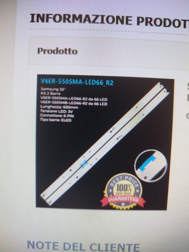 Barre retroilluminazione led - barre,