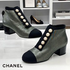 Scarpe stivali CHANEL tacco