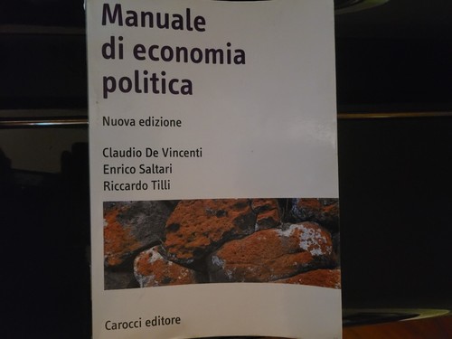 Manuale economia politica - di,
