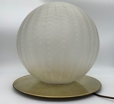 Lampada in vetro da tavolo