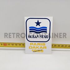 Adesivo Vintage Sticker Aufkleber 80's - Ocean Star Paris Dakar 1988 RIF. J1