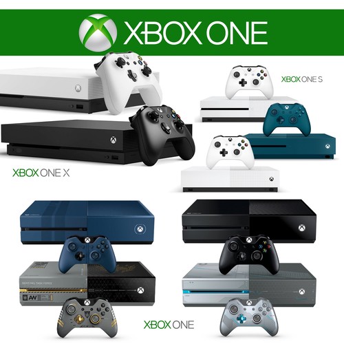 Xbox one console - s, x