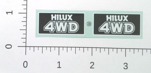 Adesivo tamiya hilux - adesivo,