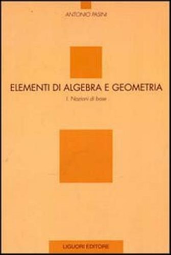 Elementi algebra e - elementi, di