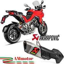 Akrapovic Ducati Multistrada 1260 S 2020 Terminale Di Scarico Moto In Titanio