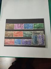 ITALIA 1948 RISORGIMENTO SERIE COMPLETA 13 VALORI USATA COMPRESO ESPRESSO
