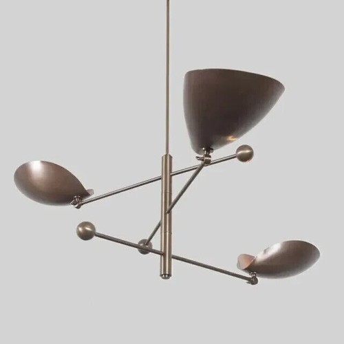 Lampadario ottone con - lampadario,