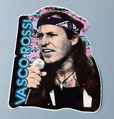 Vasco rossi adesivo - vasco,