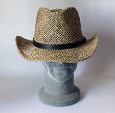 CAPPELLO COWBOY UOMO IN PAGLIA MADE IN ITALY