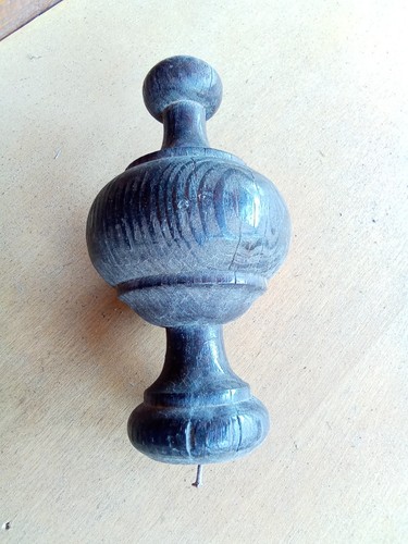 Antico pinnacolo legno - antico,