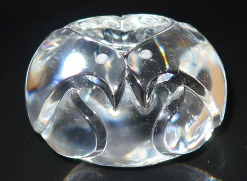 Steuben art glass love object - love,