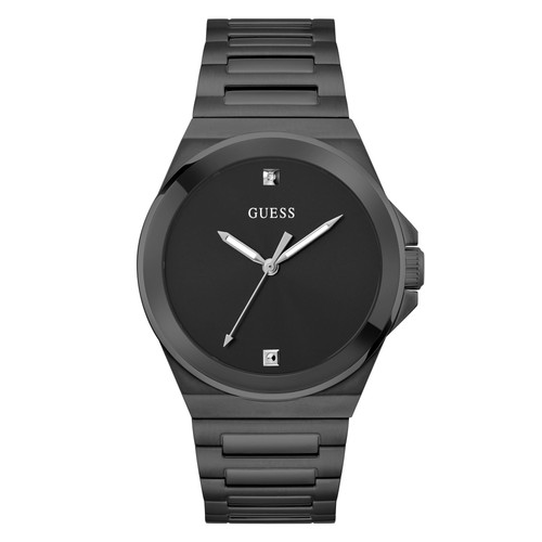 Orologio analogico nero guess - orologio,