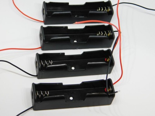 Porta batteria 18650 litio - 18650, al