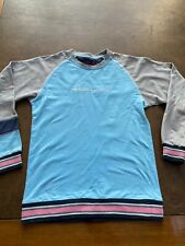 ROBE DI KAPPA ++ FELPA ++ AZZURRO ++TG.M ++ORIGINALE 100% ++ STREET WEAR++RETRO'