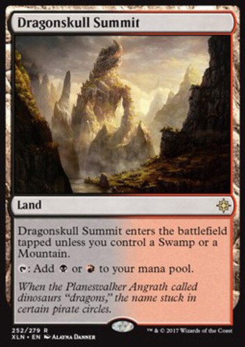 Mtg dragonskull summit - dragonskull, foil