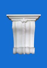 CAPITELLO-MENSOLA IN GESSO -Art.8- (Prodotto laccato bianco)