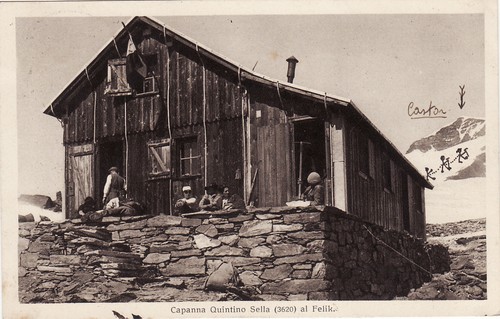 Gressoney capanna quintino - capanna,