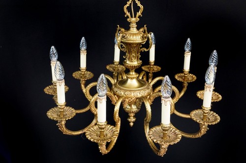 Lampadario bronzo fl - bronzo,