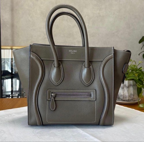 Celine bagaglio micro shopper - celine,
