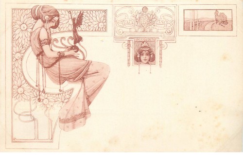 Art nouveau femmes style - femmes,