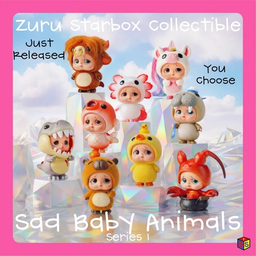 Zuru sad baby animal starbox - baby,