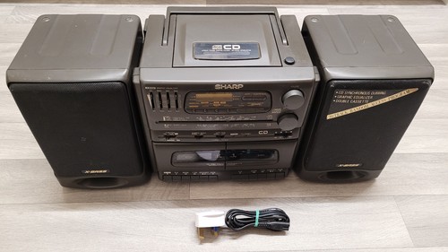Sharp system cd550e radio - sharp,