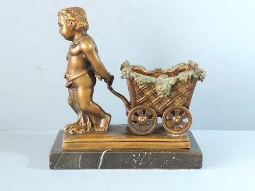 Bronzo francese putti - bronzo,