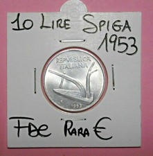 10 lire 1953  SPIGHE(1) FDC