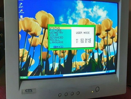 Monitor crt vintage - vintage, vl-700