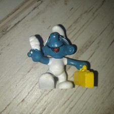 PUFFI PUFFO INFERMIERE 1978   PEYO ORIGINALE  SCHLEICH MADE IN HONG KONG