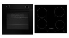 Piano Cottura Forno Opaco Nero