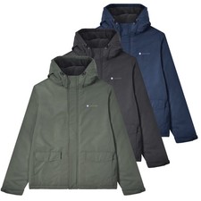 Cappotto giacca uomo Lambretta imbottito con cappuccio classico distintivo taglie dalla S alla 4XL