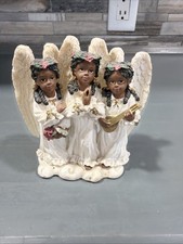 Statuina Angelo Ragazze Resina