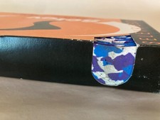 Nastro manubrio sughero eroica NOS in scatola Selev Italia - mosaico blu bianco viola