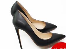 Decolté donna tacco slim 12cm punta appuntita modello elegante numero da 34 a 46