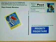 Diego Maradona Briefmarke