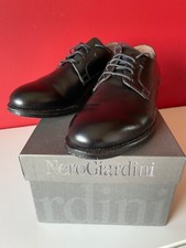 SCARPE CLASSICHE NERO GIARDINI  STRINGATE TAGLIA 41
