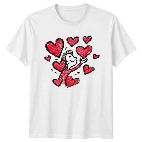 Shirt piena amore e - di,