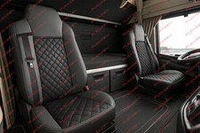 2 x Coprisedile Nero Camion