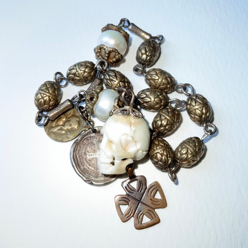 Memento mori pocket rosary - mori,